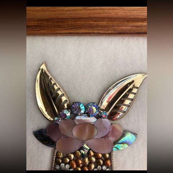 Vintage Jewelry Art Easter Rabbit - Picture 3 of 10